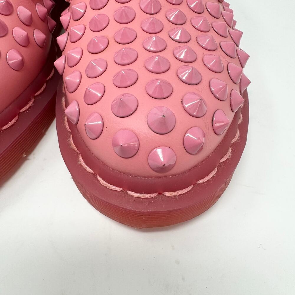 Dr. Martens Pink Studded Women's Shoes - Picture 7 of 16